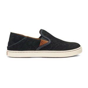 OluKai Women's Pehuea Suede Snakeskin Shoe